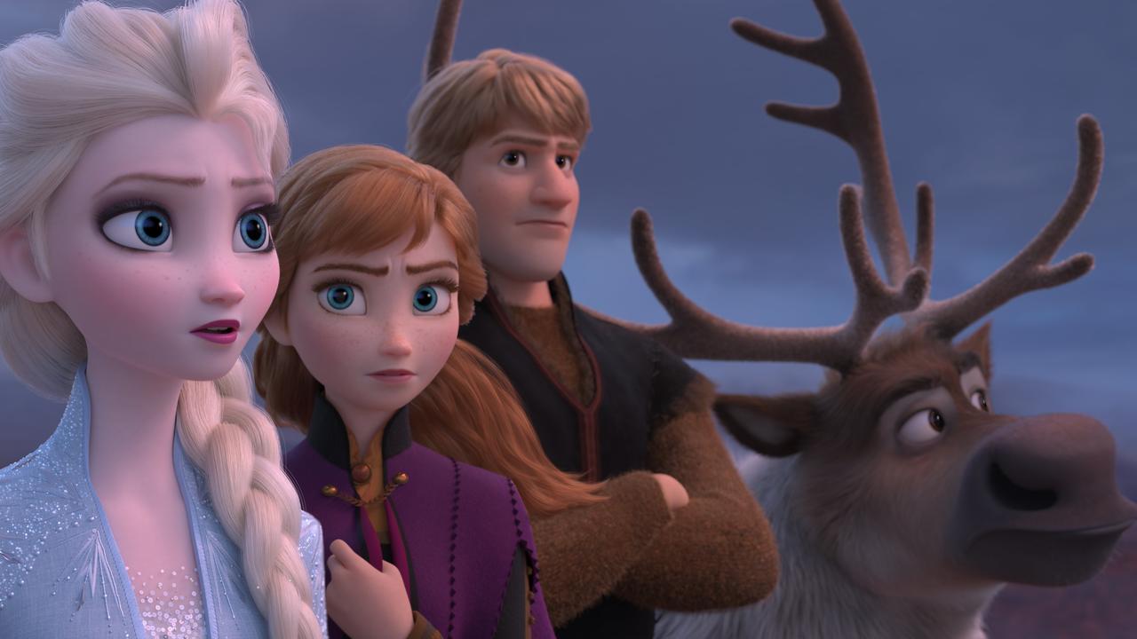 Elsa, Anna, Kristoff and Sven from Frozen have helped the Disney legacy endure. Picture: Disney