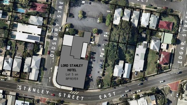 The hotel site at 994 Stanley St. Picture: Supplied