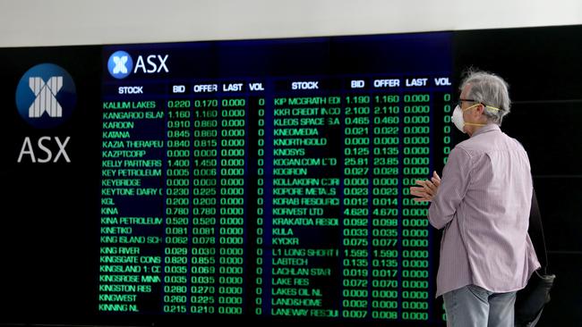 Australian stocks have experienced a surge this week. Picture: NCA NewsWire / Damian Shaw