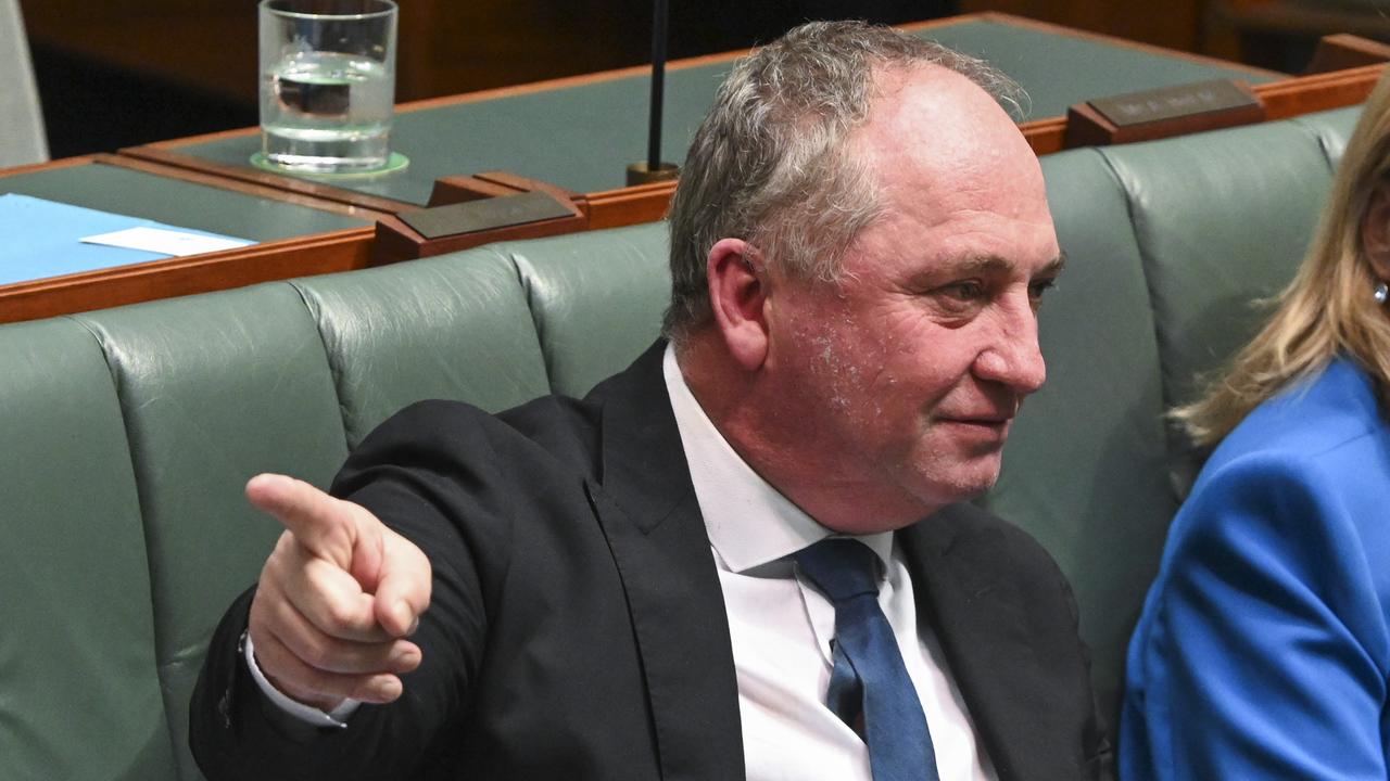 Nationals MP Barnaby Joyce claims the government is failing to get the basics right. Picture: NCA NewsWire / Martin Ollman