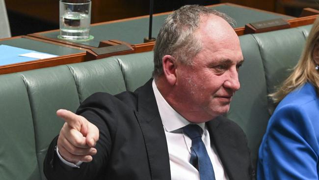 Nationals MP Barnaby Joyce claims the government is failing to get the basics right. Picture: NCA NewsWire / Martin Ollman