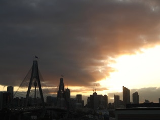 A cloudy start to Wednesday in the east of Sydney ahead of a building low pressure system that should bring lots of rain to parts of the state .picture John Grainger