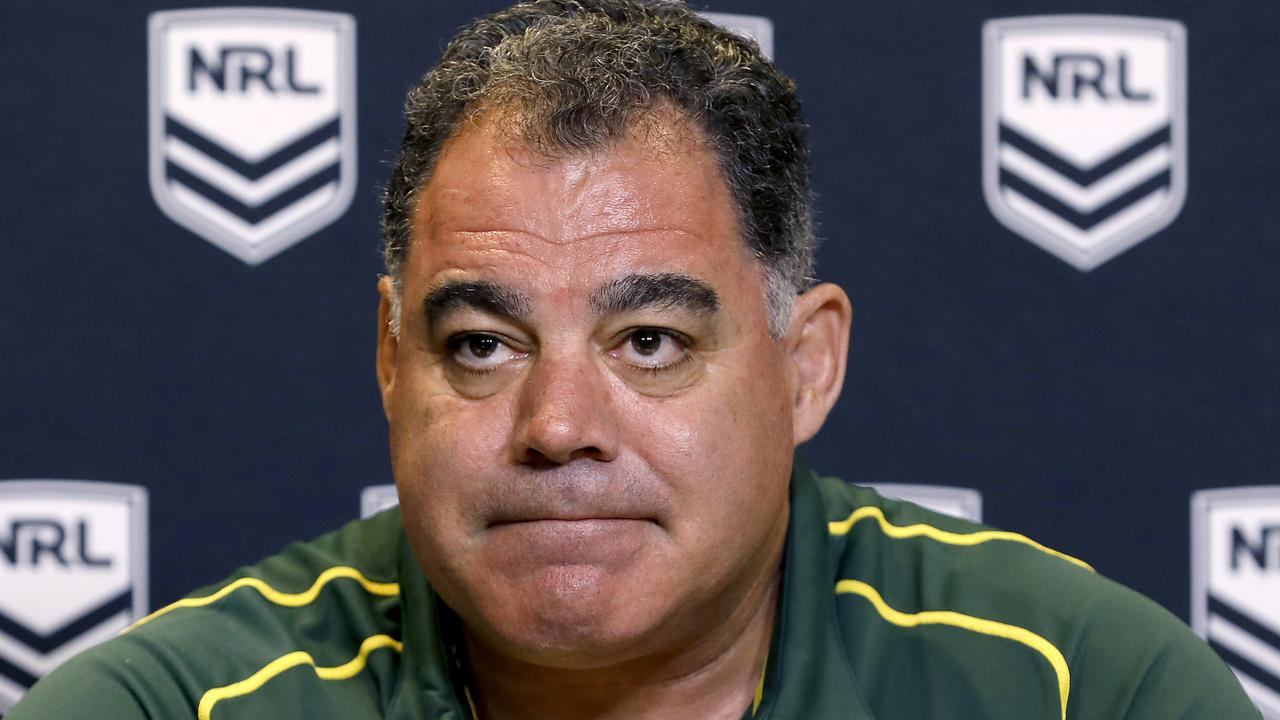 Australian coach Mal Meninga was disappointed Victor Radley chose England over the Kangaroos. Picture: AAP/Chris Pavlich
