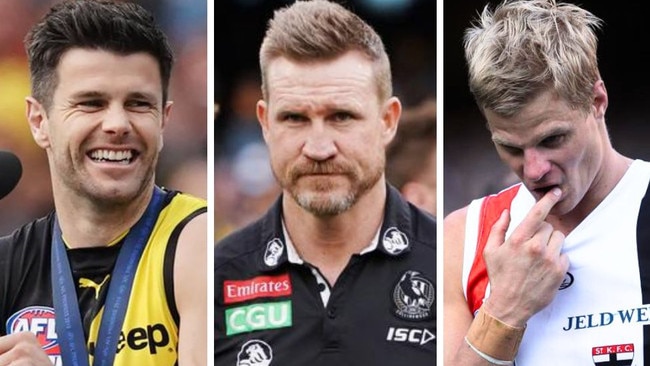 Nathan Buckley and Nick Riewoldt are some of the best players never to win a premiership.