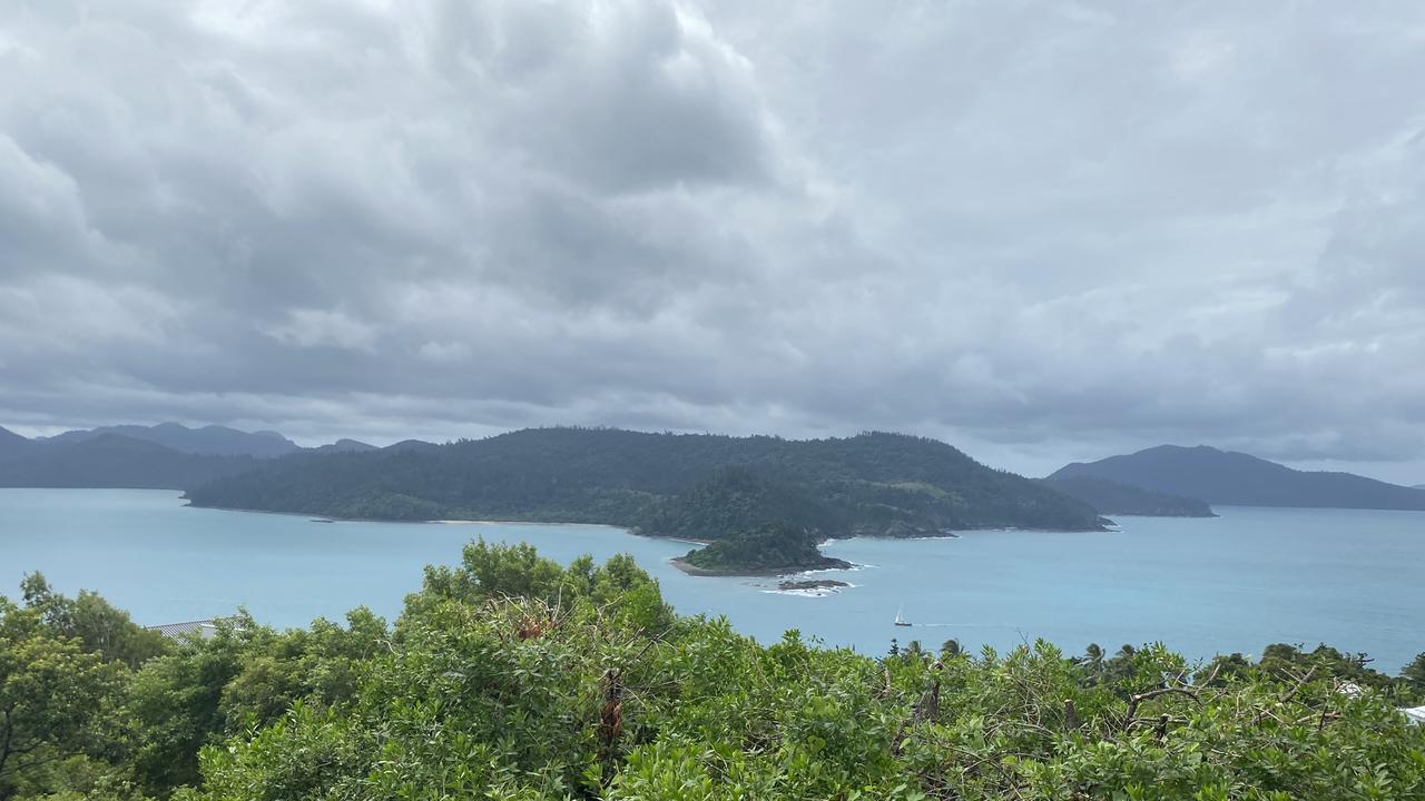 View from One Tree Hill on Hamilton Island. Picture: Supplied.