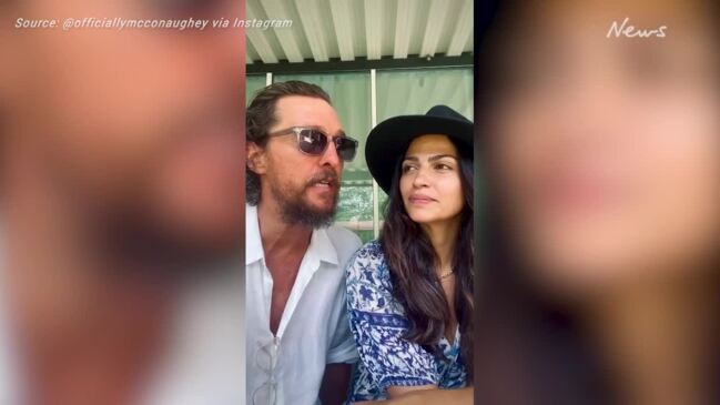 Matthew McConaughey and Camila Alves' son Levi joins Instagram for 15th  birthday