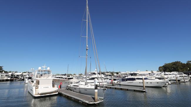 A $108 million new marine maintenance facility will make the northern Gold Coast the Southern Hemisphere’s superyacht hub, LNP leader Deb Frecklington has claimed. Picture: Glenn Hampson