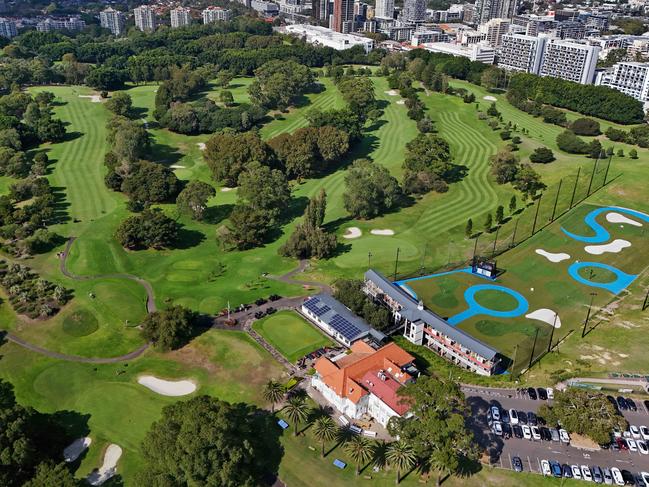 Campaigners trying to save an 18-hole course have proposed an alternative model. Picture: Sam Ruttyn