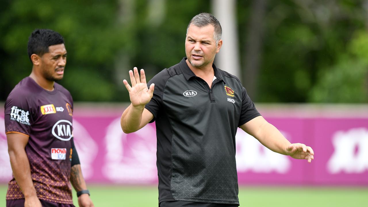 Gorden Tallis believes Anthony Seibold is trying to lower expectations at Red Hill.