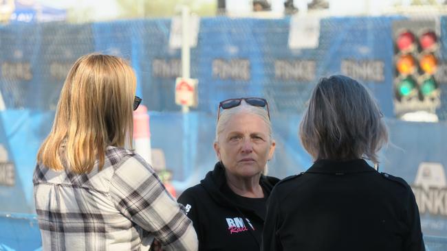 Thousands have turned up to watch the prologue for the 2024 Tatts Finke Desert Race. Picture: Gera Kazakov