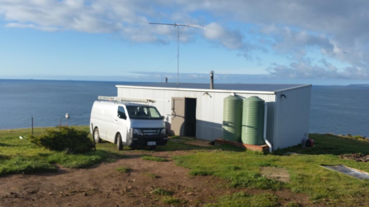 Barry Robertson‘s Deep Creek shack.