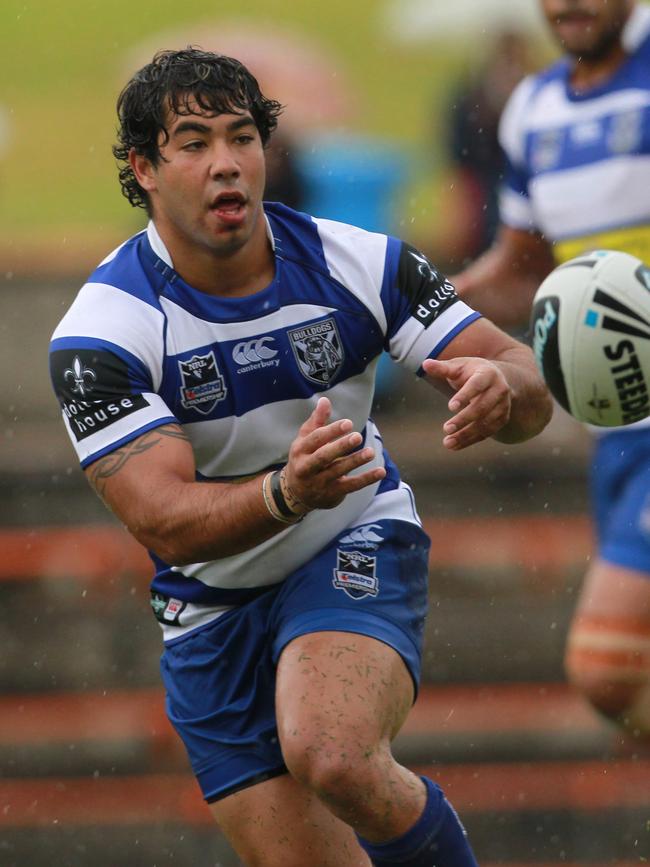 Joel Romelo, during his time with the Canterbury Bulldogs.