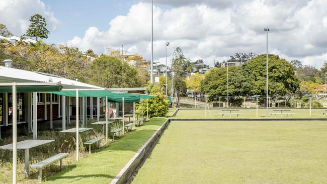 Toowong bowls club has been vacant since the club folded. The State Government last year announced it will acquire the property for a new school. Picture: Richard Walker