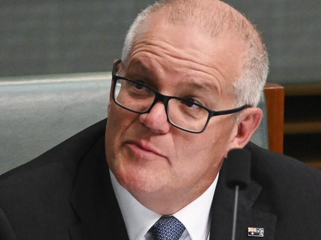 CANBERRA, AUSTRALIA, NewsWire Photos. SEPTEMBER 6, 2023: Scott Morrison during Question Time at Parliament House in Canberra. Picture: NCA NewsWire / Martin Ollman