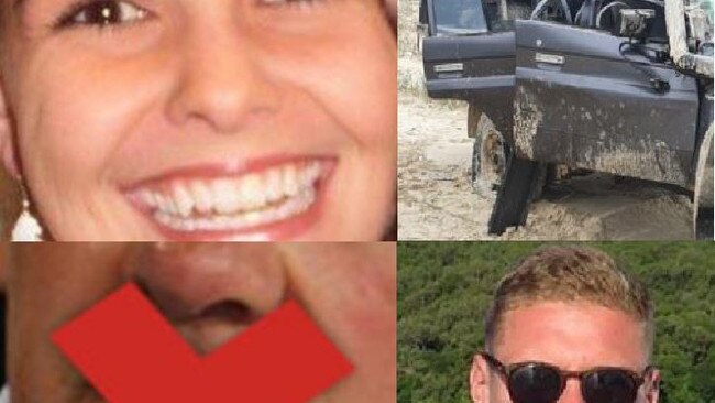 TODAY'S HEADLINES: (Clockwise form top left) Gympie mum Kirra McLoughlin, a crashed car at Teewah Beach, Deklan Gilmartin was one of 9 people who have died in car crashes in the region this year and the OIA's warning to Gympie councillor.