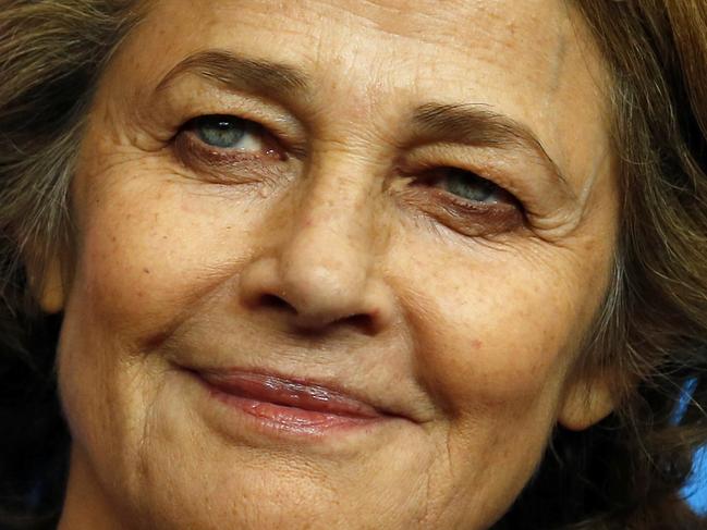 FILE - In this Saturday, Feb. 14, 2015 file photo, Charlotte Rampling holds the Silver Bear for Best Actress for her role in ’45 years’ after the award ceremony at the 2015 Berlinale Film Festival in Berlin, Germany. Academy Award-nominated actress Charlotte Rampling has entered the debate over a lack of diversity at the Oscars, saying the calls for a boycott are "racist to white people." All this year’s acting nominees are white. Rampling told France's Europe 1 radio Friday, Jan. 22, 2016 that sometimes "maybe black actors didn't deserve to be in the final stretch." (AP Photo/Axel Schmidt, file)