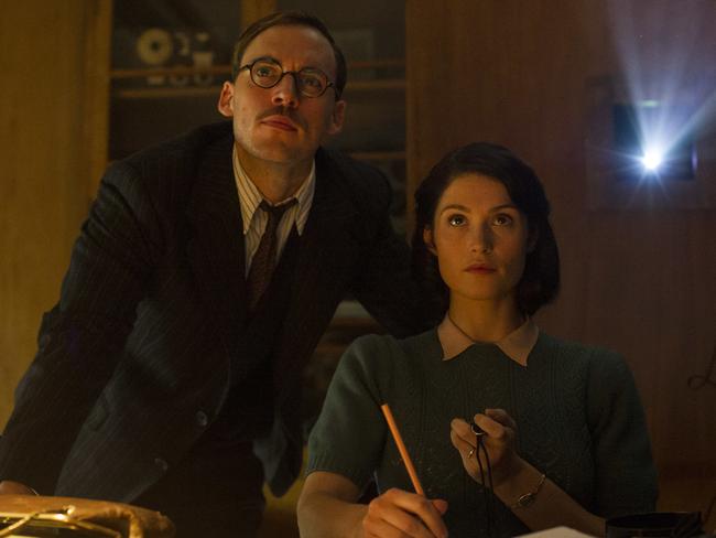 Sam Claflin and Gemma Arterton are propoganda filmmakers on a mission to boost British morale in new WWII dramedy Their Finest. Picture: Transmission