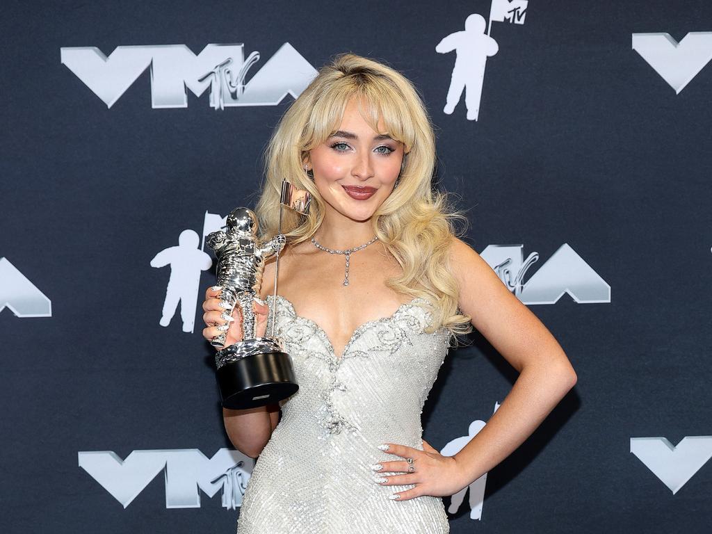 Sabrina Carpenter is among the nominees. Picture: Dimitrios Kambouris/Getty Images