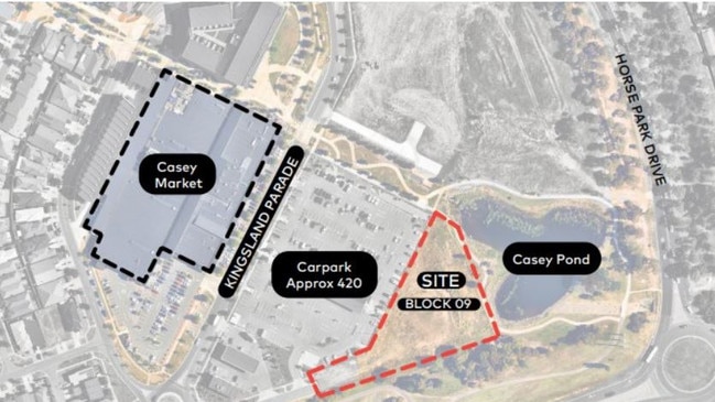 The area where the development is proposed. Image: Supplied.