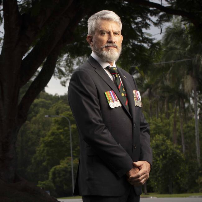 Major Jamie Heron. Picture: AAP/Russell Shakespeare