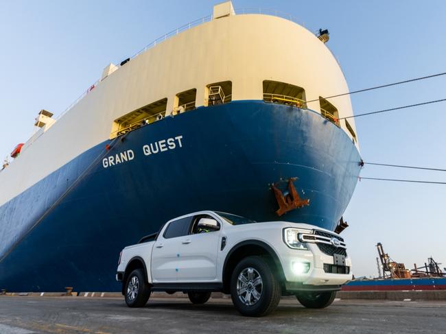 Ford has inked a three-year lease for exclusive use of the Grand Quest, a vehicle-carrier ship that can transport up to 2600 cars at a time. Aug 2023