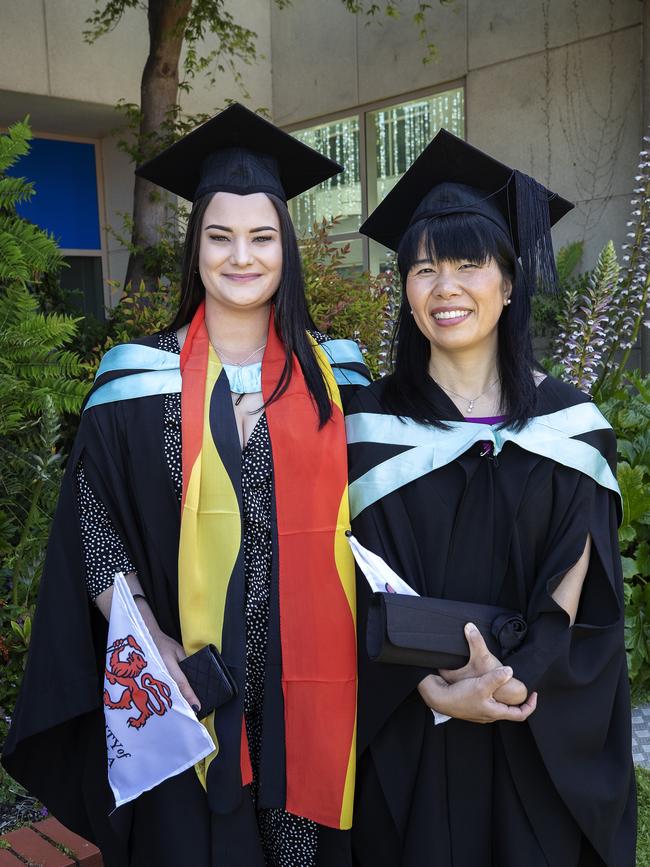 at the UTAS Graduation at Burnie. PICTURE CHRIS KIDD