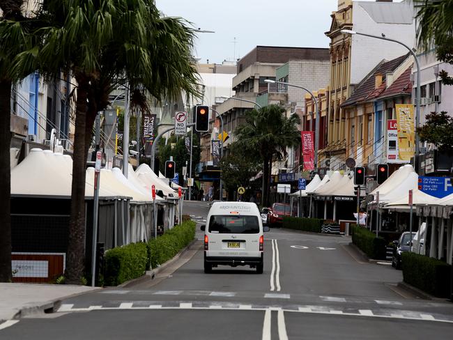 Private vehicles account for 56 per cent of trips to the Parramatta CBD. Picture: Peter Kelly