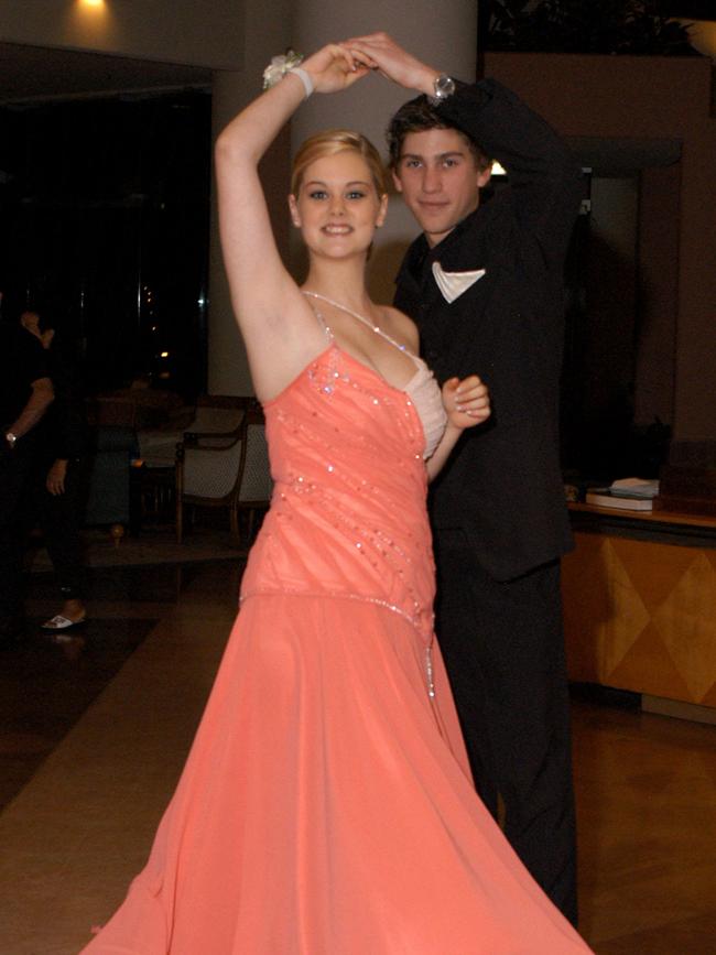 MAY 28, 2005: Reporter: Jasmine Griffiths. Hillcrest Christian College formal at the Crowne Plaza, Surfers Paradise. Cherisse Kofod 17 years and Jack Austin 16 years. PicFiona/Harding