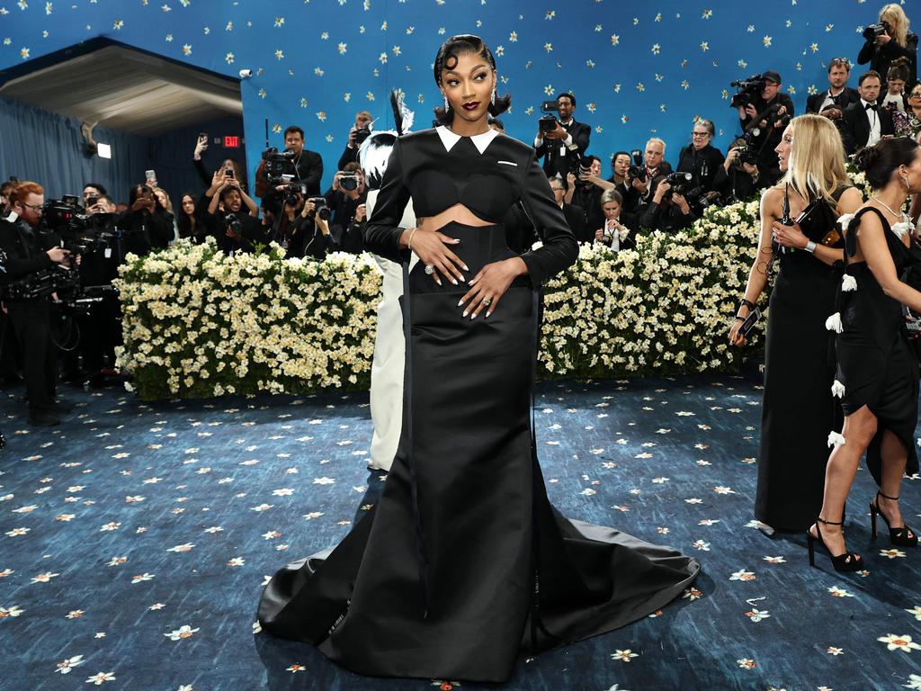 Angel Reese made her Met Gala debut. Picture: Jamie McCarthy / GETTY IMAGES NORTH AMERICA / Getty Images via AFP