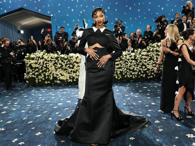 Angel Reese made her Met Gala debut. Picture: Jamie McCarthy / GETTY IMAGES NORTH AMERICA / Getty Images via AFP