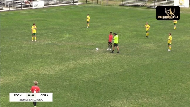 REPLAY: Premier Invitational - Gold Coast Football - ROCH v CDRA (U12 Boys)