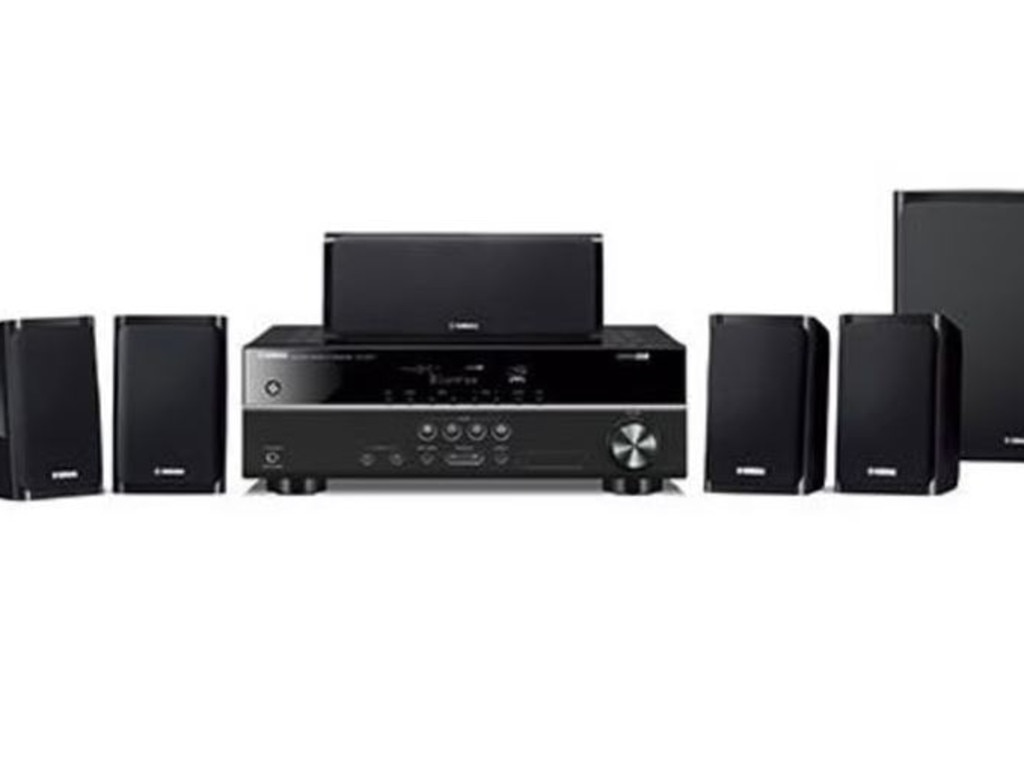 Yamaha 51CH Home Theatre Pack. Picture: Bing Lee