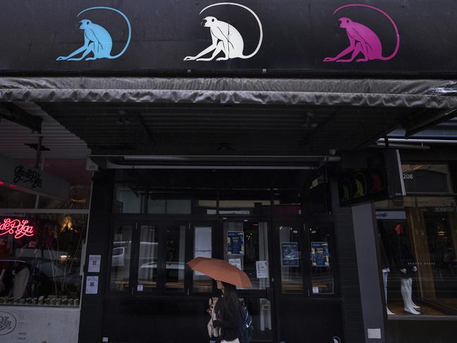 The Three Monkeys bar in Prahran. Picture: Getty