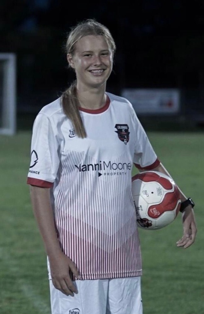 Caloundra premier women's player Drew Aiken has been revealed as a player to watch in 2022. Picture: This &amp; That Media