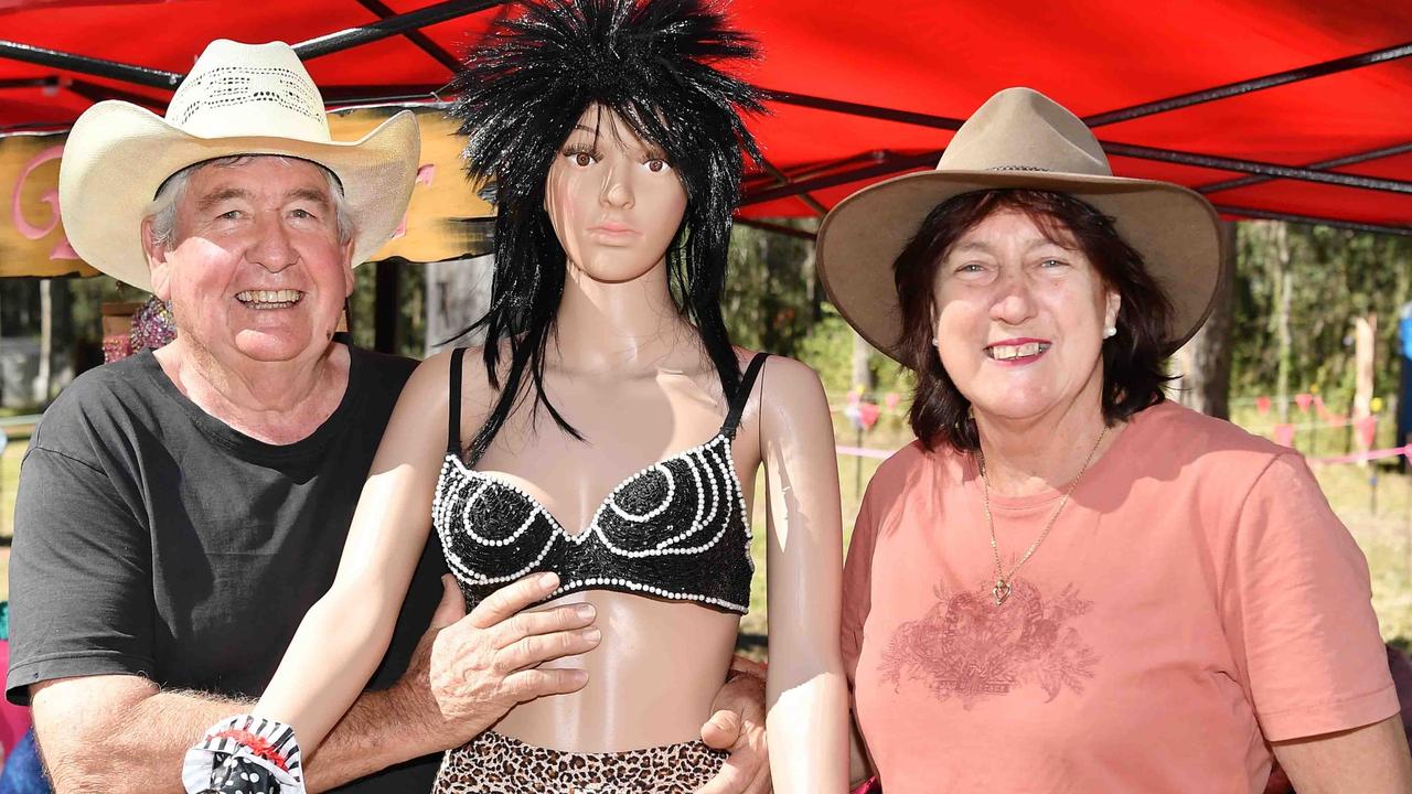 Brian Leighton and Debbie Roud at the Gympie Muster. Photo: Patrick Woods.