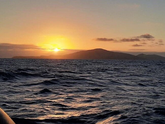 The view coming back from Scawfell Island. Picture: VMR Mackay Facebook