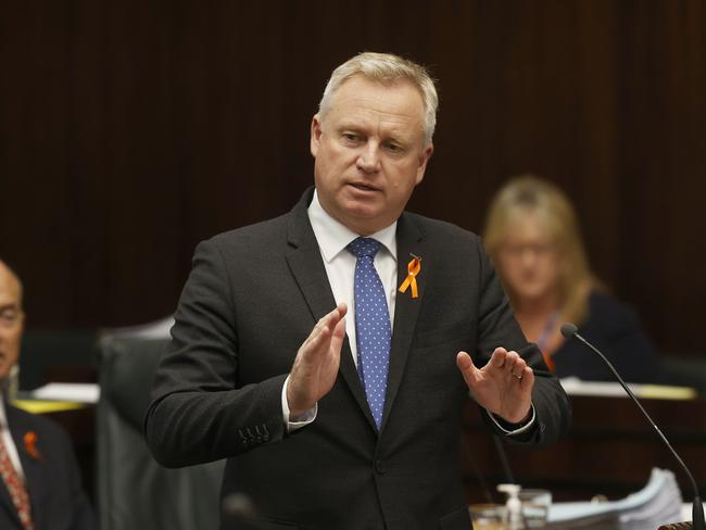 Premier Jeremy Rockliff. Final day of state parliament for 2024.  Picture: Nikki Davis-Jones