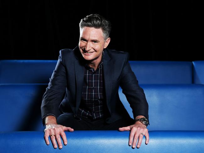 Dave Hughes on set of his new TV Show <i>Hughesy, We Have A Problem</i>. Picture: Tim Hunter