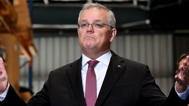 Prime Minister Scott Morrison has declared he will not risk Australian lives by reopening borders even when vaccination is complete. Picture: NCA NewsWire / Dan Peled