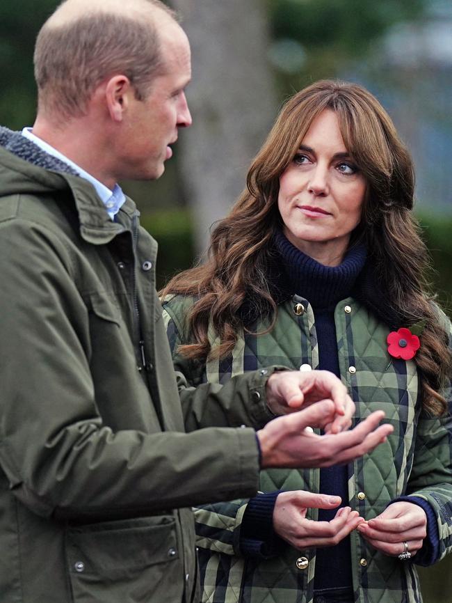 Their family’s ruthlessness during games prompts William to excuse himself, according to James. Picture: Jane Barlow/Pool/AFP