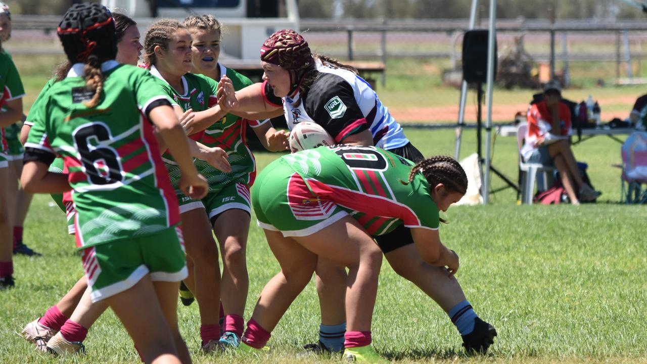 Western Ringers v Gatton/Valleys U17 girls. Adrian Vowles Cup 2020.