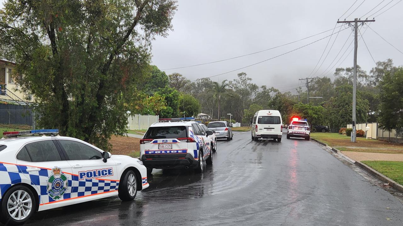 Police swarmed Kirby Street, North Rockhampton, on Sunday, November 19.