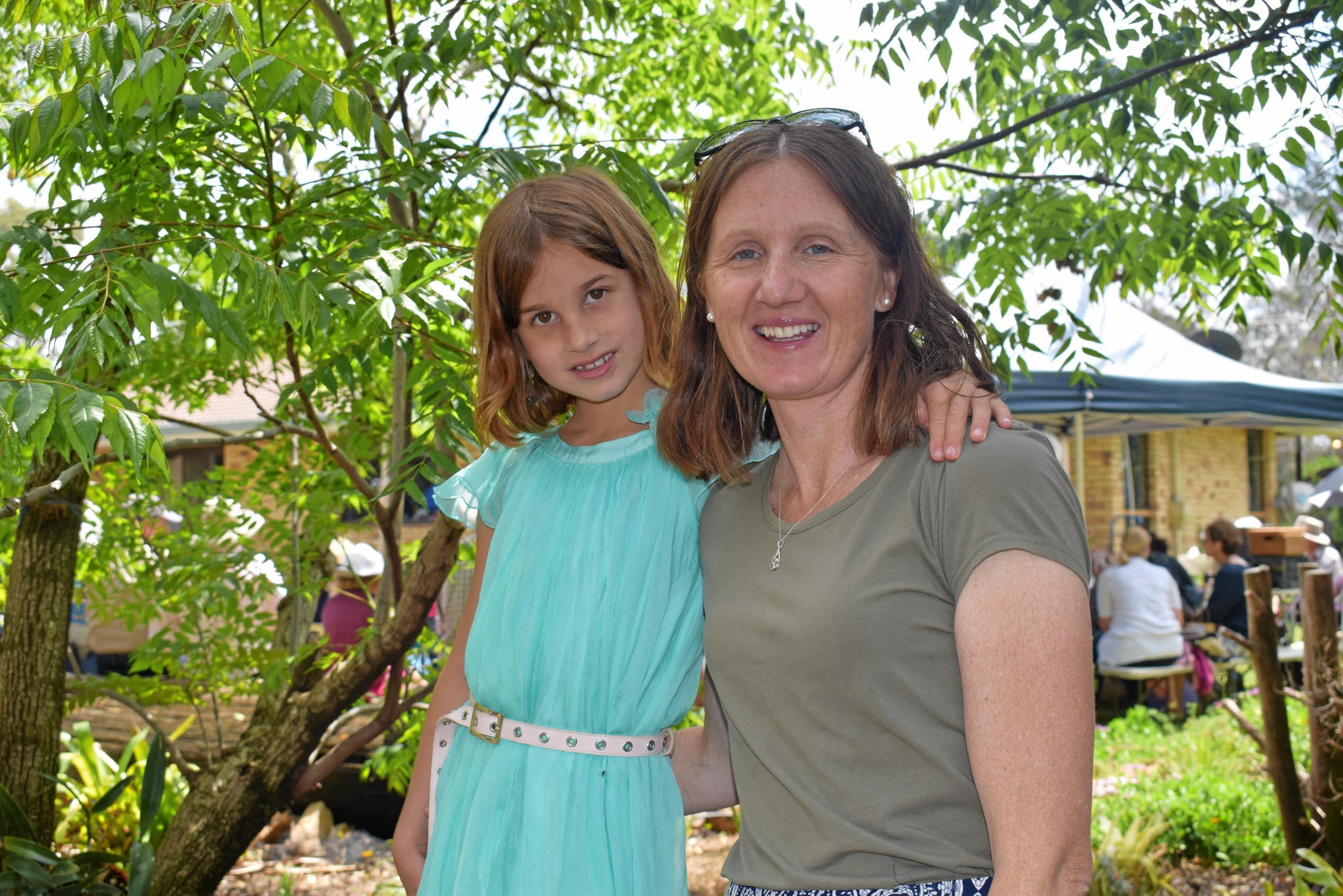 Natalie Maunder and Tanya Maunder at the Warra Springtime in the Garden event, Saturday October 6, 2018. Picture: Brooke Duncan