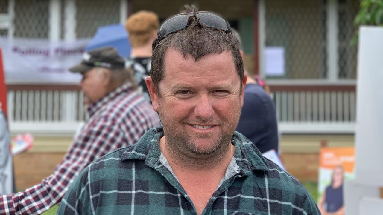 Hayden Whisson voted in Sarina and said he was excited to have his say for who should be in charge, voting for One Nation in Capricornia. Federal election 2022. Picture: Duncan Evans