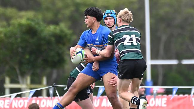 GPS Rugby Churchie Vs BBC Saturday August 10, 2024. Picture, John Gass