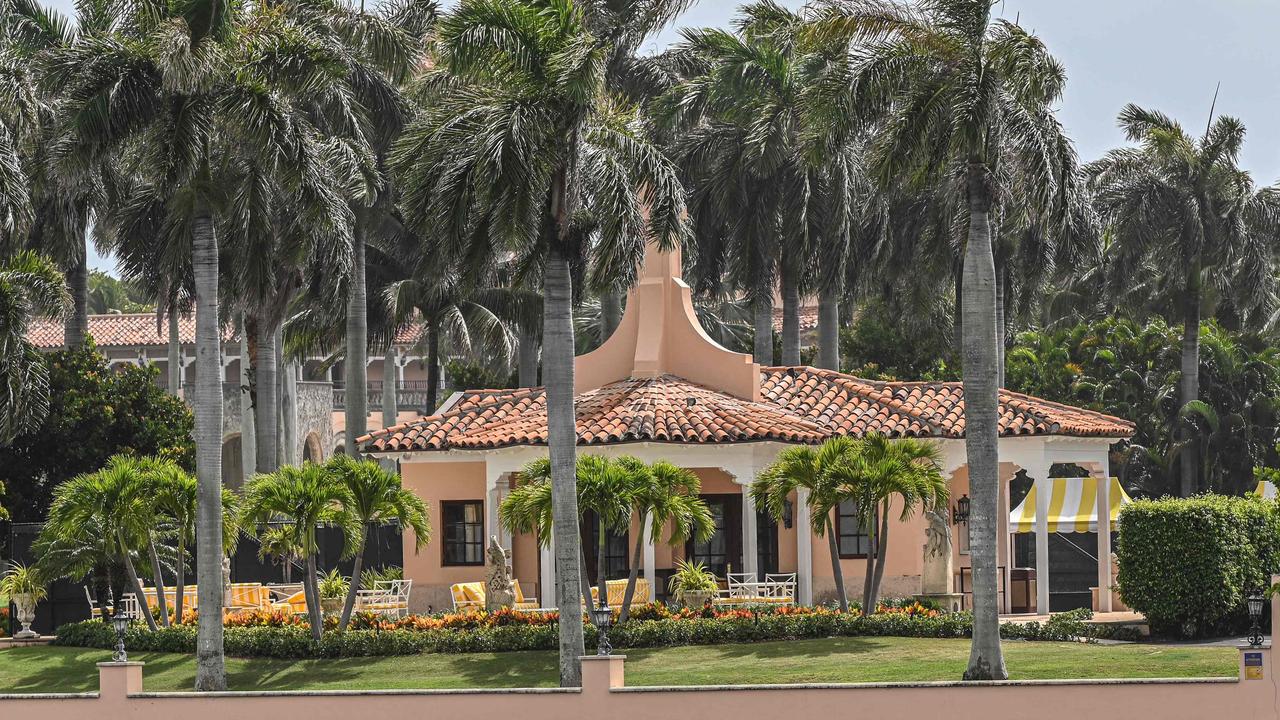 Former president Trump’s Mar-a-Lago resort. Nice place for a fancy buffet dinner, though perhaps a less than ideal storage location for information about state security secrets. Picture: Giorgio Viera/AFP