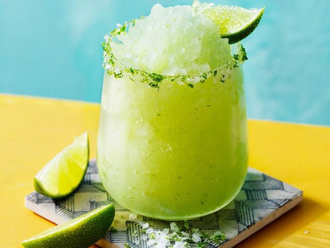 Cocktails: Frozen margarita cocktail.