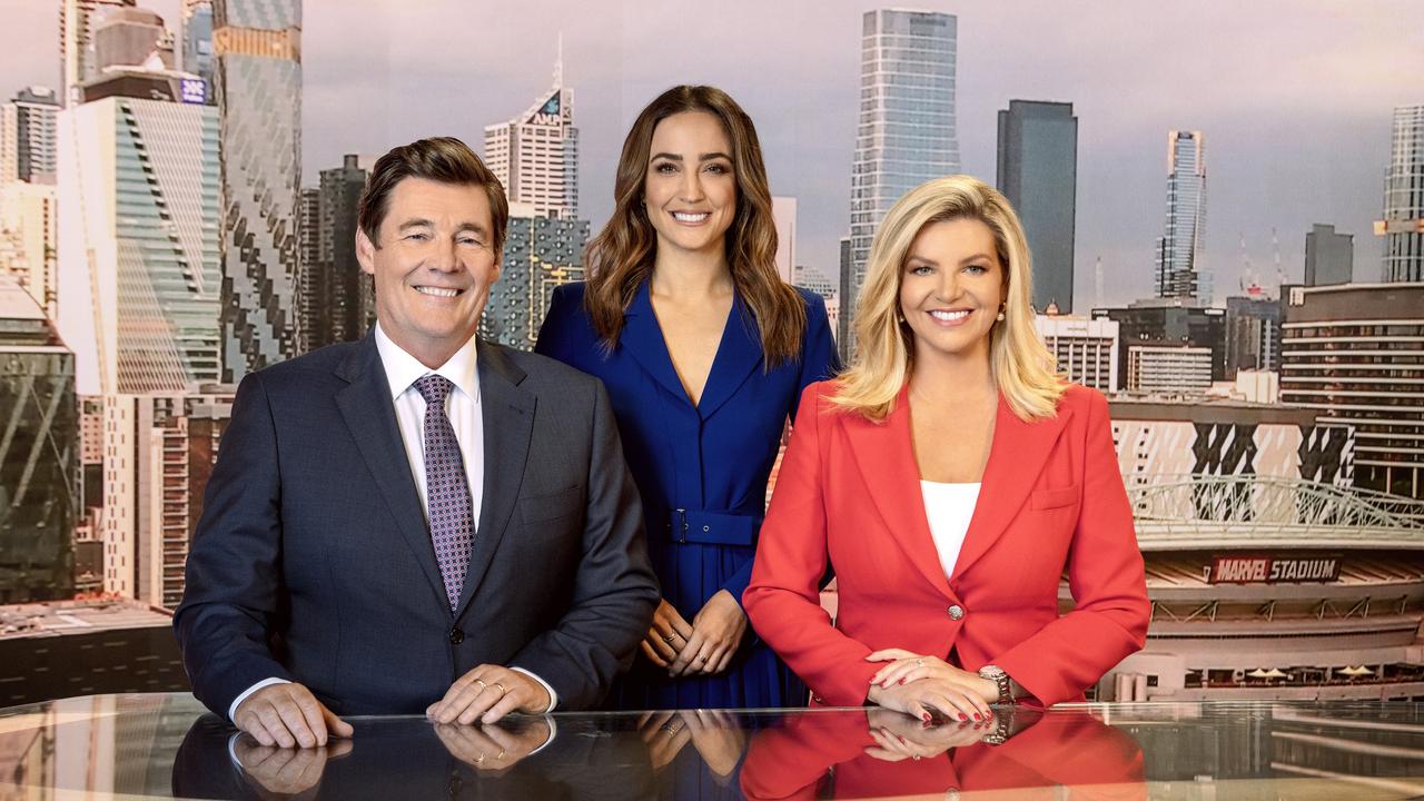 Mike Amor, Abbey Gelmi and Rebecca Maddern Picture: Supplied