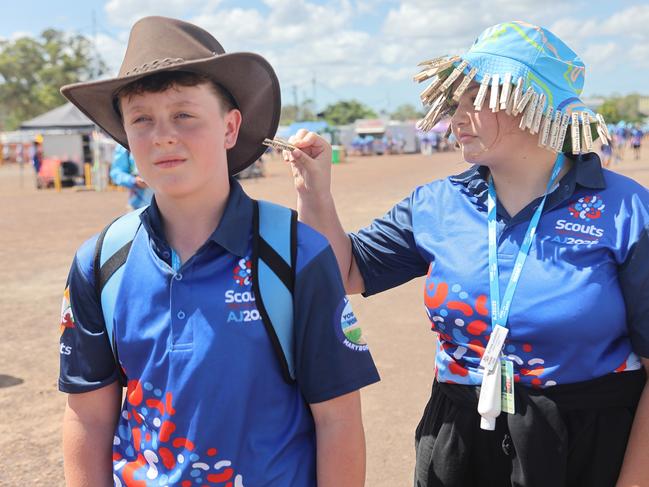 The Scouts enjoy all the fun of the Australian Jamboree in Maryborough.