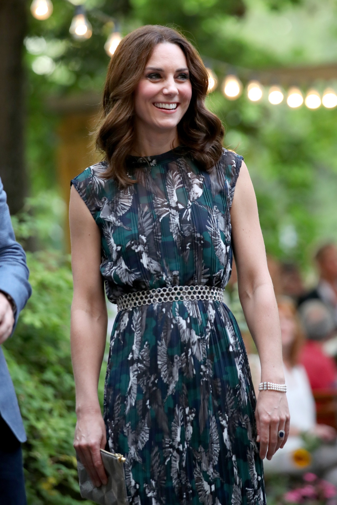 <h2><b>Kate Middleton&rsquo;s eagle-patterned dress,</b> <b>July 2017</b></h2><p>While the Duchess of Cambridge is known for wearing designers from the countries she visits on her international engagements, sometimes her outfits&rsquo; hidden meanings have extended to the patterning of the fabric itself. During a trip to Germany in 2017, <a href="https://www.markuslupfer.com/uk/blog/stories-all/duchess-of-cambridge-arabella.html" target="_blank" rel="noopener">Kate sported a sleeveless dress by Markus Lupfer</a>, a London-based, German-born designer, patterned with eagles in flight. In wearing the eagle, Germany&rsquo;s national bird, Kate once again made a display of sartorial solidarity. Earlier in the visit, upon her arrival in the country, the Duchess had worn a Prussian blue coat dress, a reference to the invention of the colour in Berlin, as well as the cornflower, the national flora of Germany.&nbsp;</p><p><a href="https://www.newsletters.news.com.au/vogue"><i>Sign up to the Vogue newsletter</i></a></p>